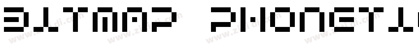 Bitmap phonetic字体转换